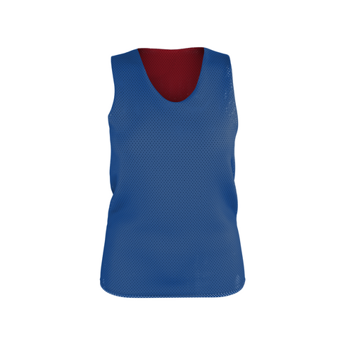 Badger Sport Womens Reversible Mesh Tank (A00134-059904), Color 'Royal/Red'